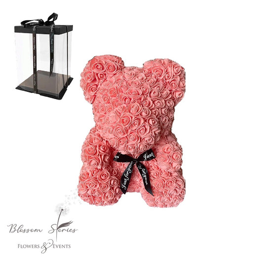 Rose bear σομόν 25cm