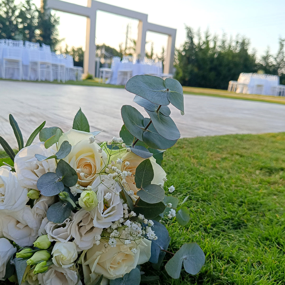🌿 Γάμος στον Προφήτη Ηλία Κερατέας & δεξίωση στο Κτήμα Αρσινόη